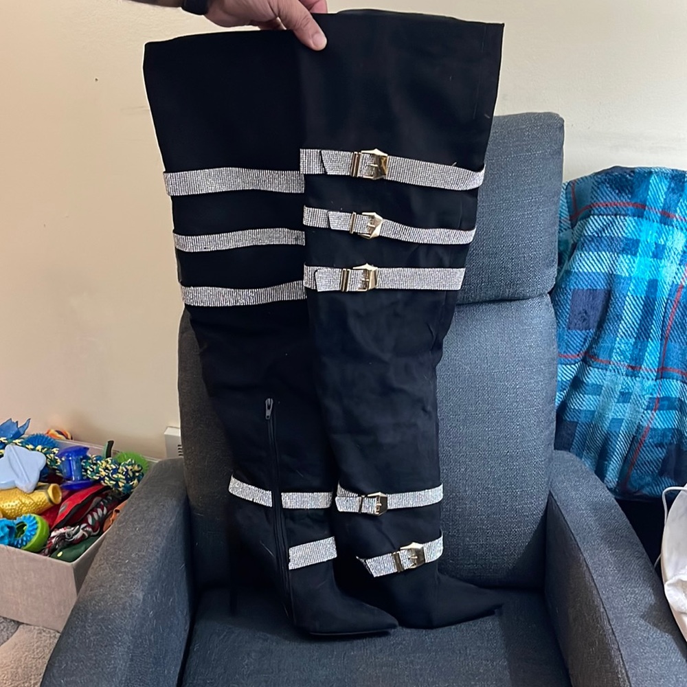 Thigh high boots